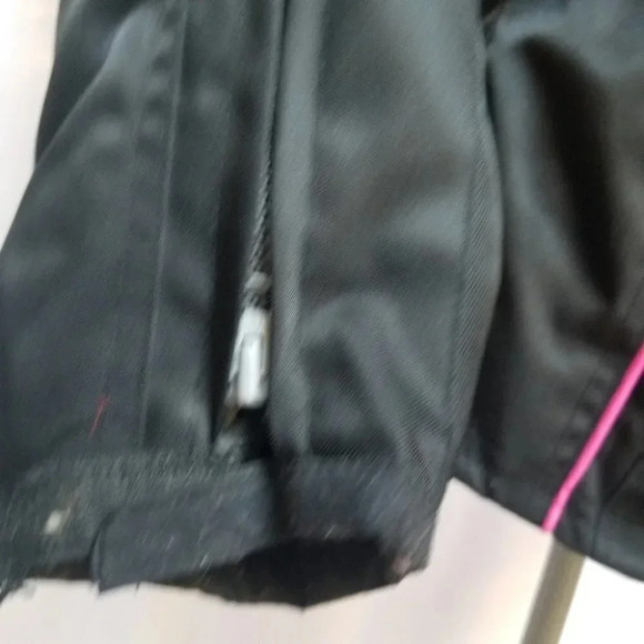 M2r jewel motorcycle jacket black  pink 8 - Picture 12 of 15